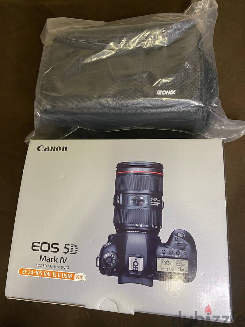 Canon - E O S 5D Mark IV 24-105mm f/4L IS II USM Lens 0