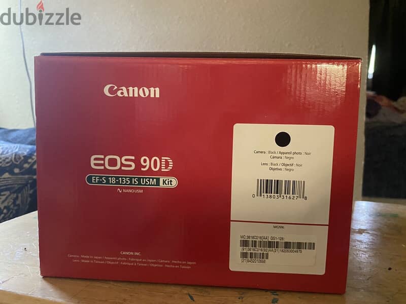 CANON E O S 90 D 18-135MM LENS 1