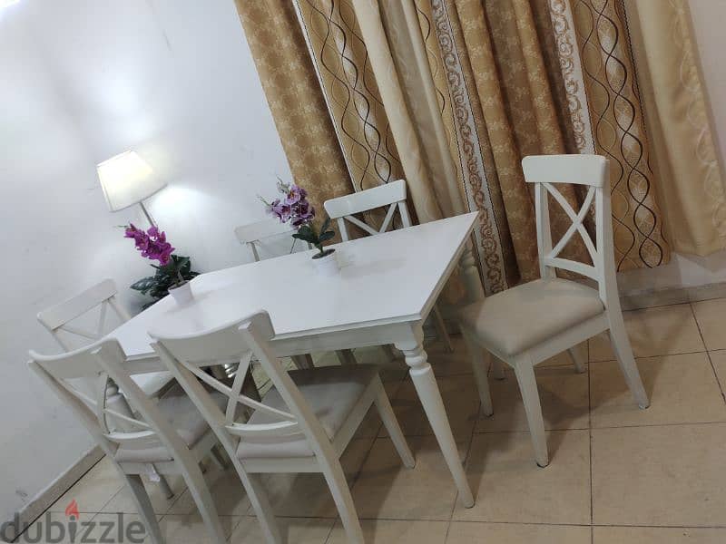 dining table with 6chair for sale 2