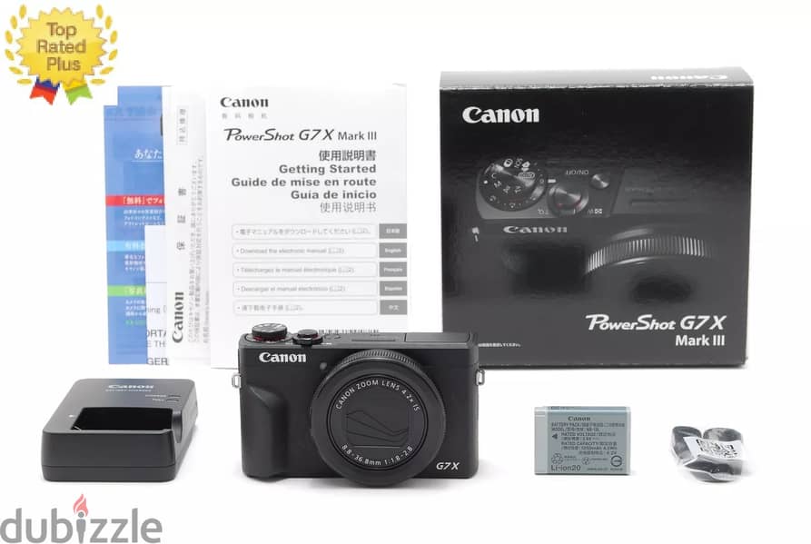 Ramadan Offer Canon PowerShot G7 X Mark III Digital Camera Black 0