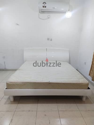 king size bed with mattress for sale home centre