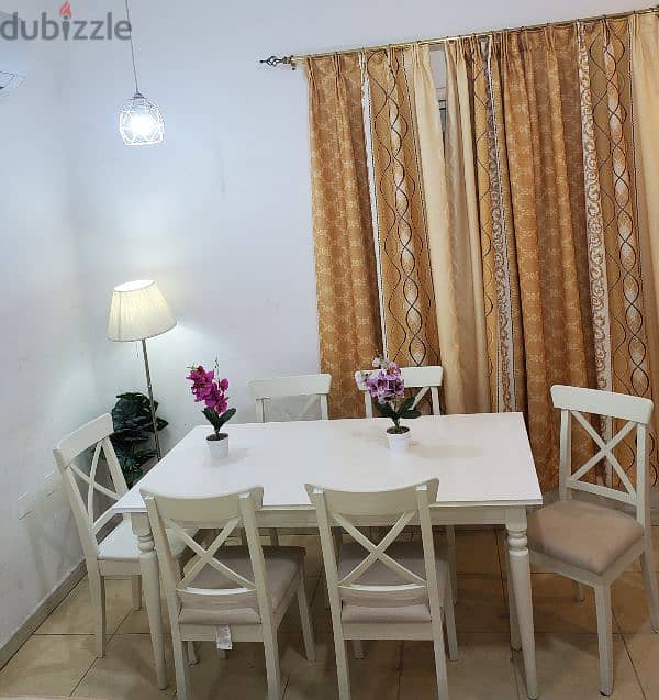 dining table with 6 chairs For sale contuct 30408484 0