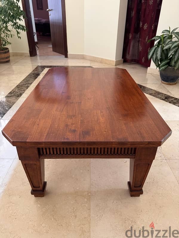 Solid wood coffee table 1