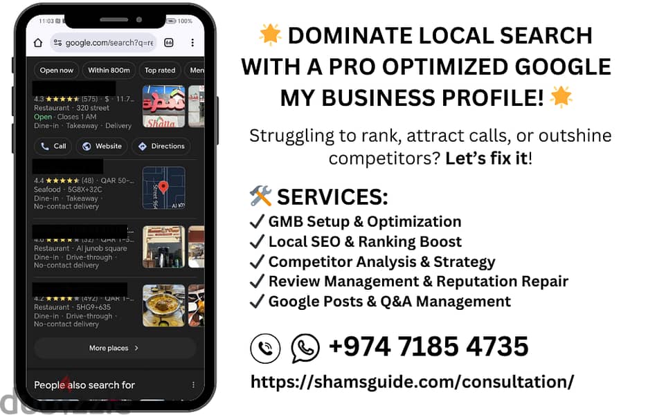 Google My Business Services/ SEO 0