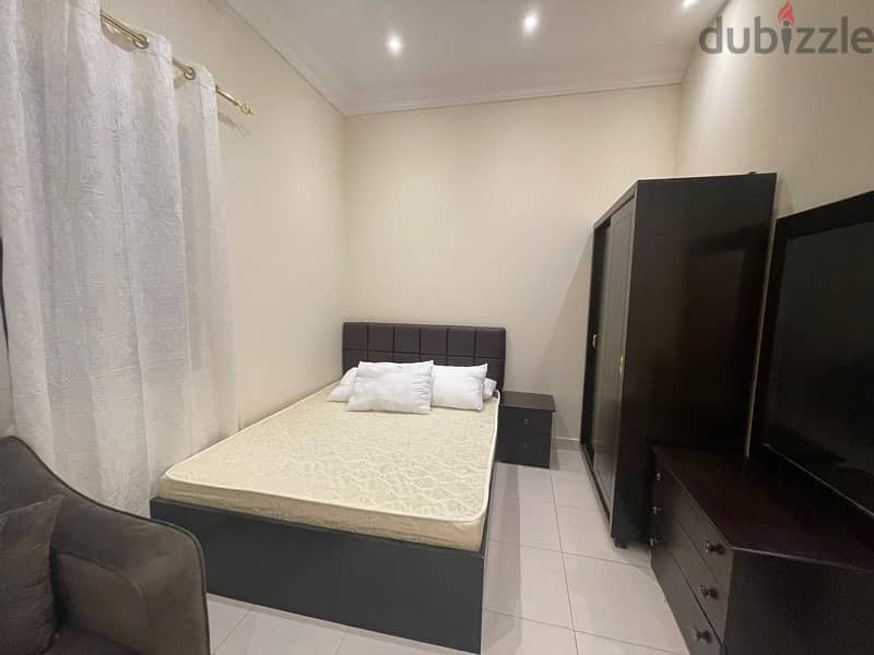 Furnished Studio for rent in Al sadd - near family court 3