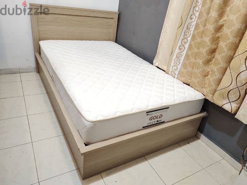 single bed with mattress for sale home centre 0