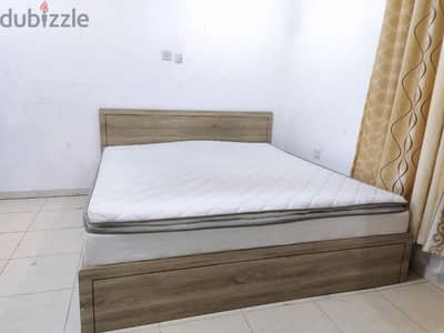 king size bed with mattress for sale