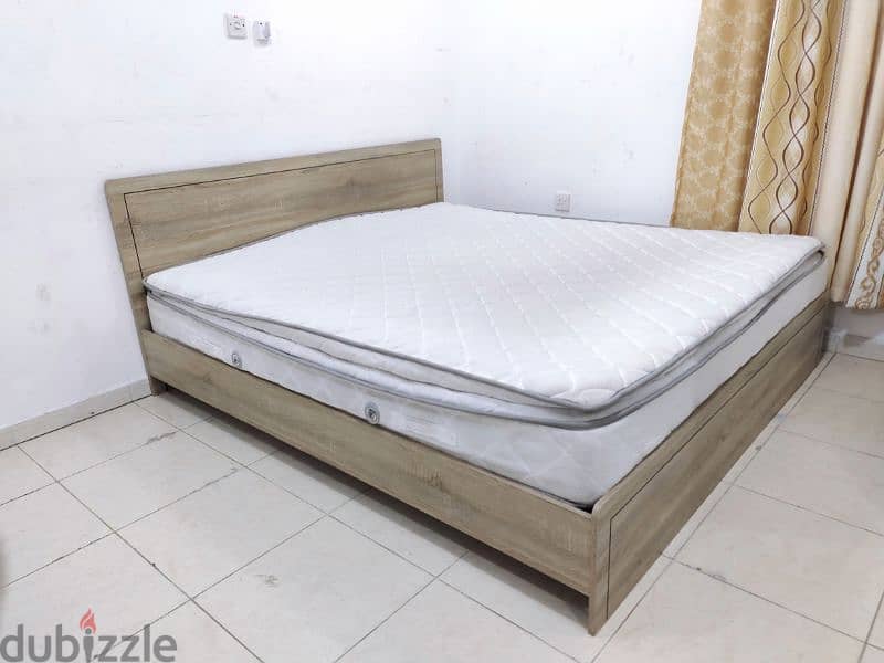 king size bed with mattress for sale 3