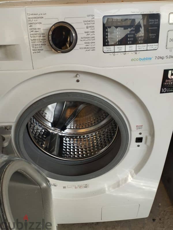 Samsung 7/5 kg wash dryer 2in1 1