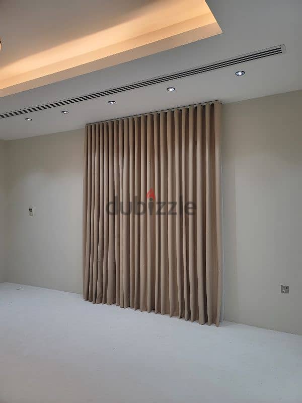 ستائر موديل جديد/wave curtain in qatar 3