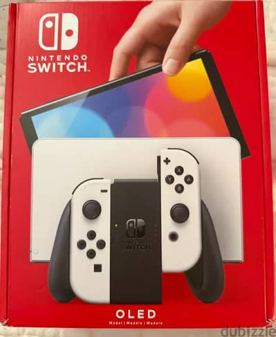 Nintendo Switch OLED Model - Handheld Console - 64GB - White