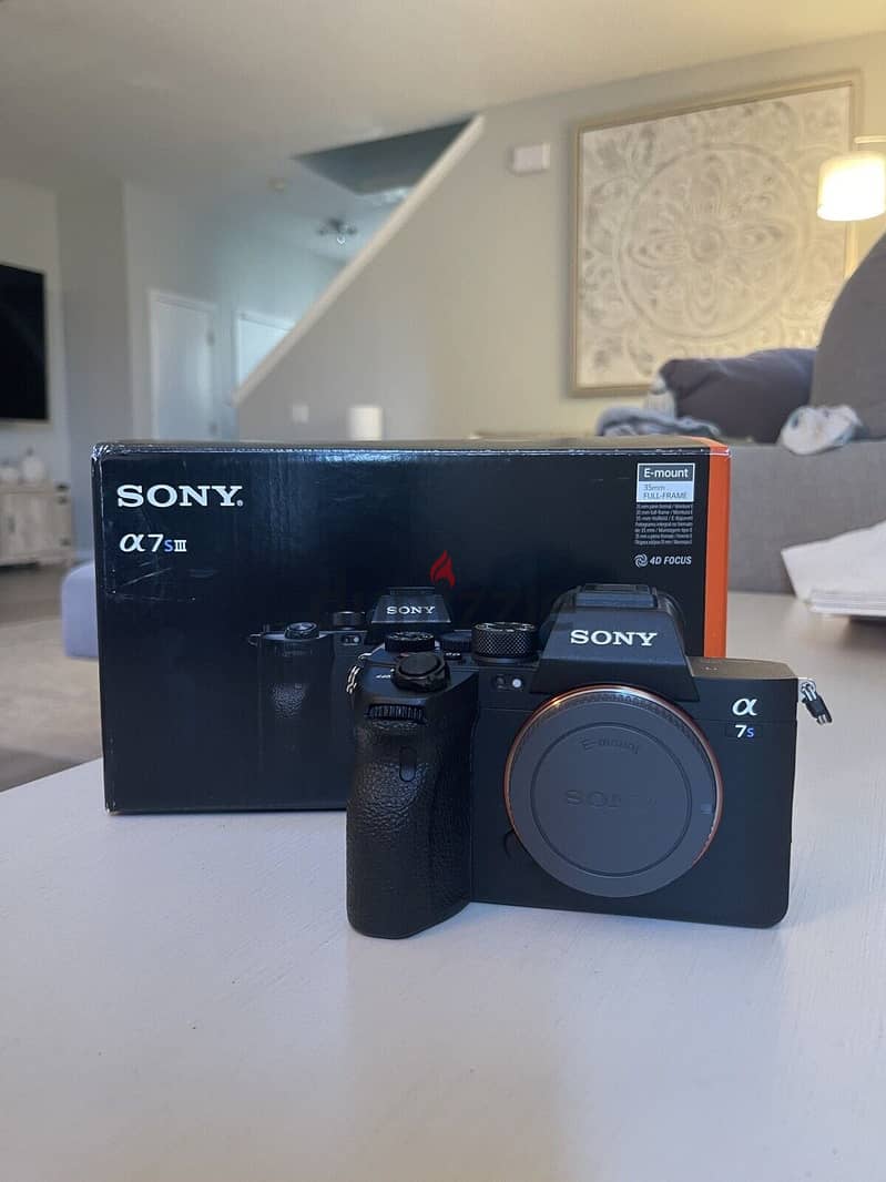 Sony Alpha A7S III Mirrorless 0