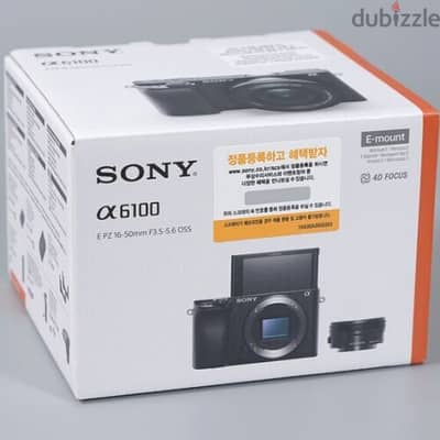 SONY ALPHA A 6100 MIRRORLESS 16-50MM LENS