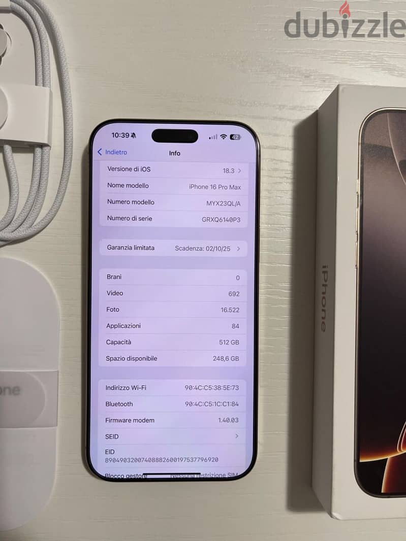 Used Apple iPhone 16 pro max 3