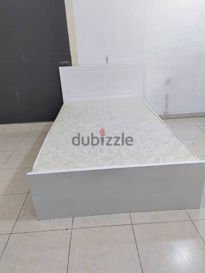 bed with mattress for sale size 120x190cm