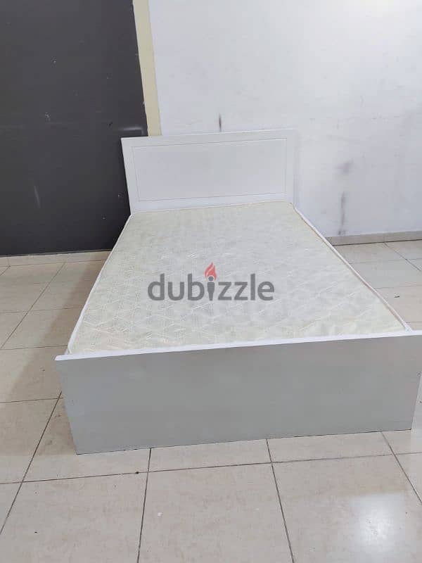 bed with mattress for sale size 120x190cm 0