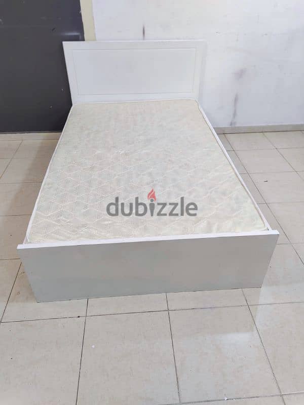 bed with mattress for sale size 120x190cm 1