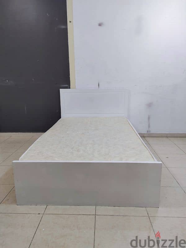 bed with mattress for sale size 120x190cm 2