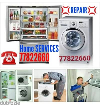 Fridge And Ac Refrigerator. Washing Machine  Repair 77822660