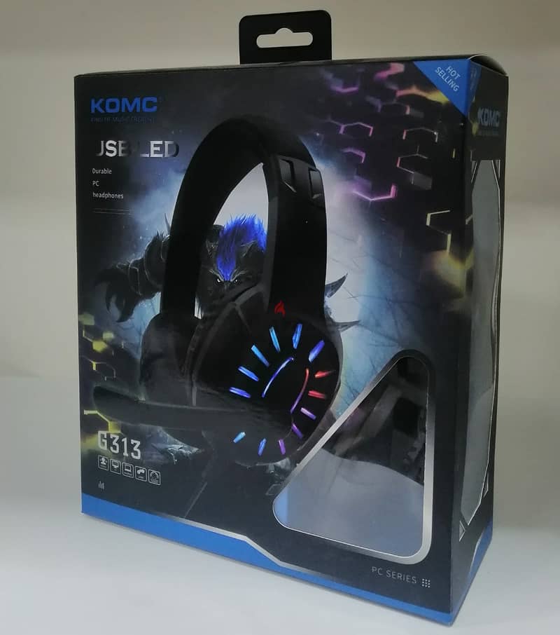  KOMC G313 Gaming Headphone – Immersive Sound, Ultimate Comfort!  1