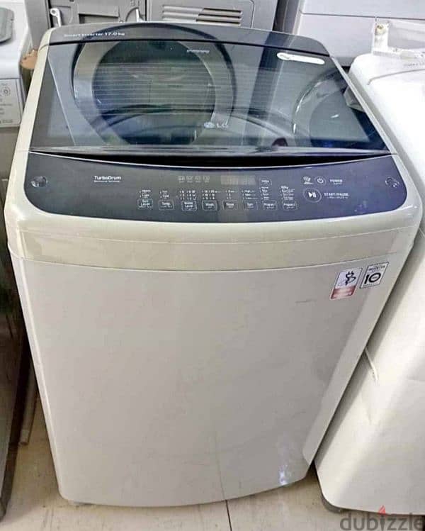 This LG Brand Washing Machine for sell Top Load Big 17kg 2