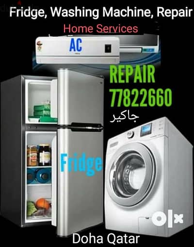 Fridge Ac Refrigerator And Washing Machine Repair 77822660