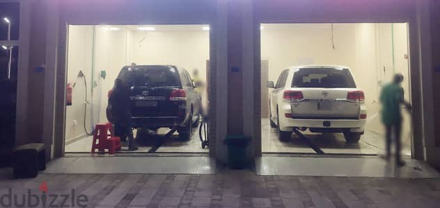 CAR WASH FOR RENTAL IN GHARAFA