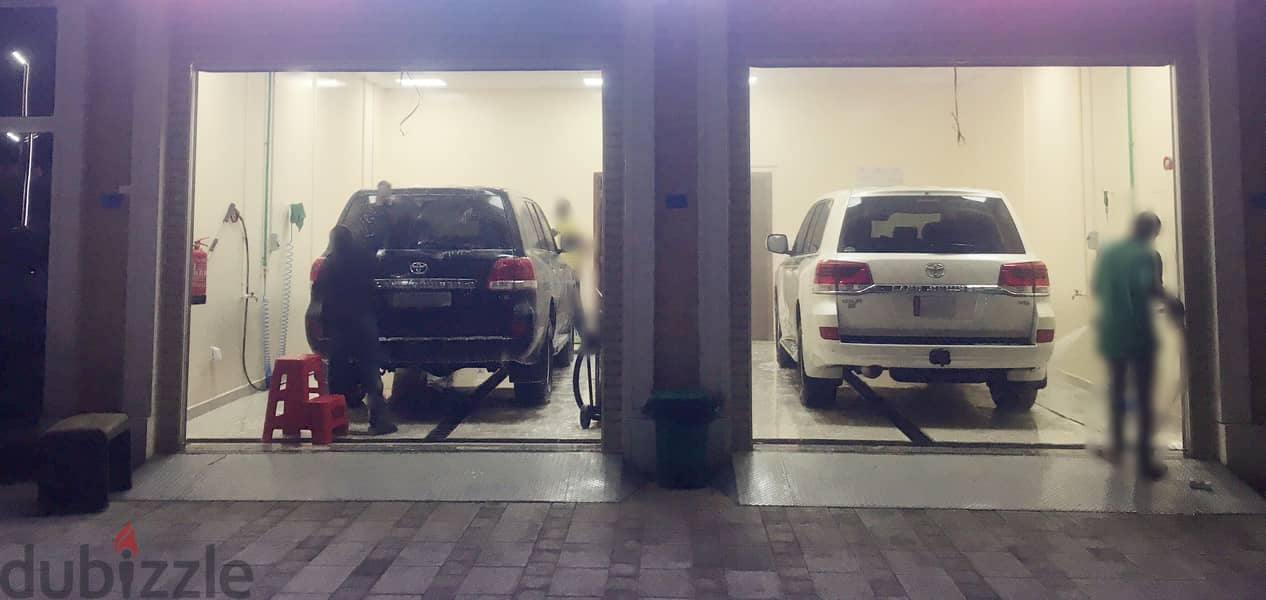 CAR WASH FOR RENTAL IN GHARAFA 0