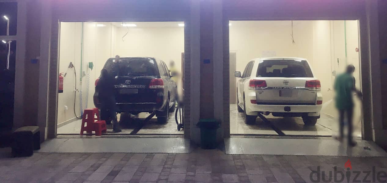 CAR WASH FOR RENTAL IN GHARAFA 1