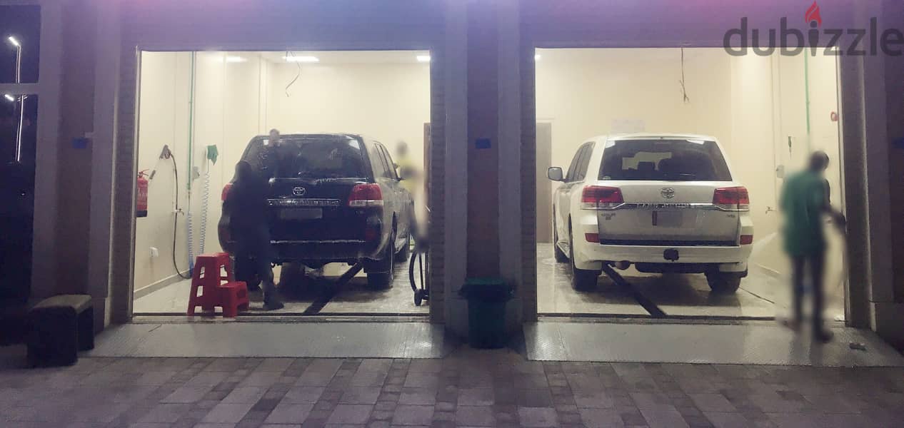 CAR WASH FOR RENTAL IN GHARAFA 2