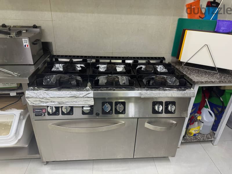 Cooking Range Oven 6 Burner 2