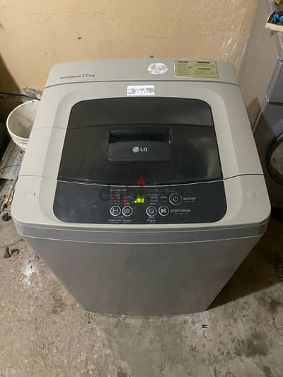 LG brand washing machine Top Load 7kg