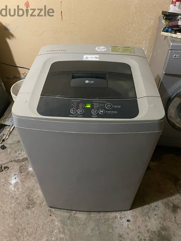 LG brand washing machine Top Load 7kg 1