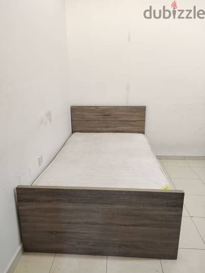 single bed with mattress for sale