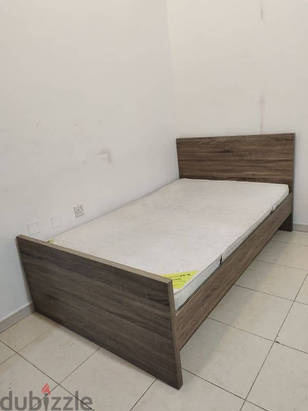 single bed with mattress for sale 1