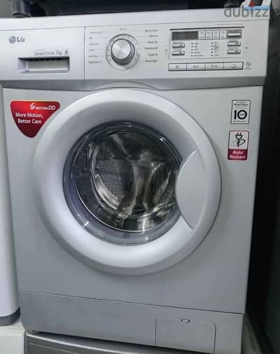 LG washing machine 7kg available Call 30856125