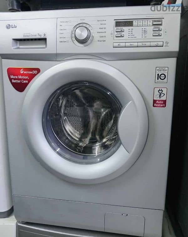 LG washing machine 7kg available Call 30856125 0