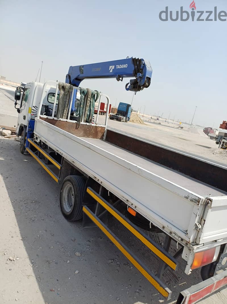 7 & 3 Ton Pickup crane for rent 1