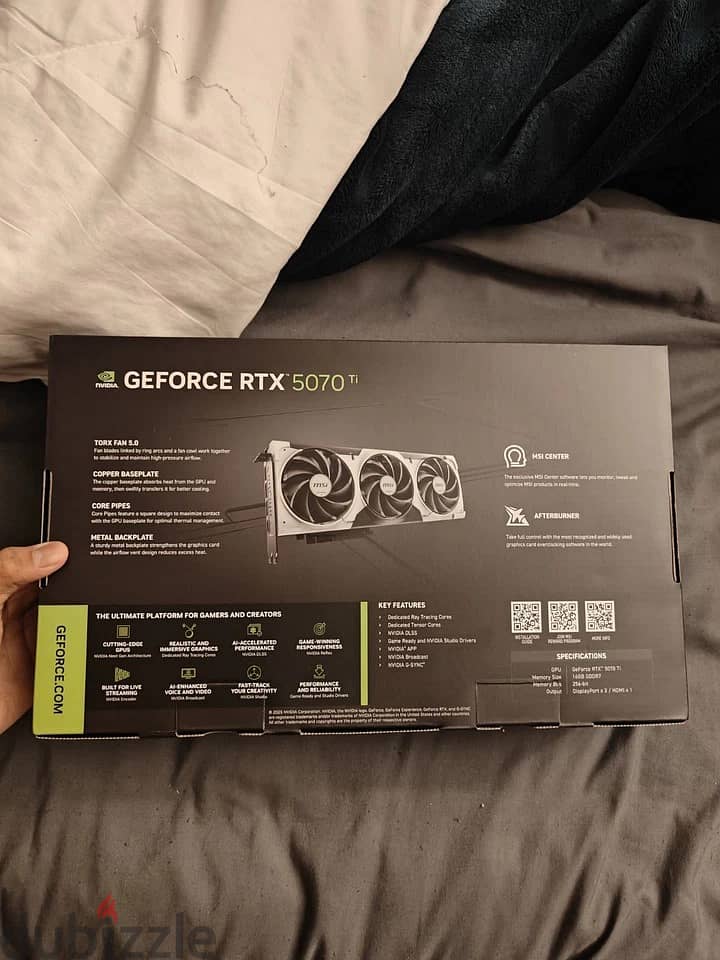 Ventus 3x GeForce RTX 5070TI 1