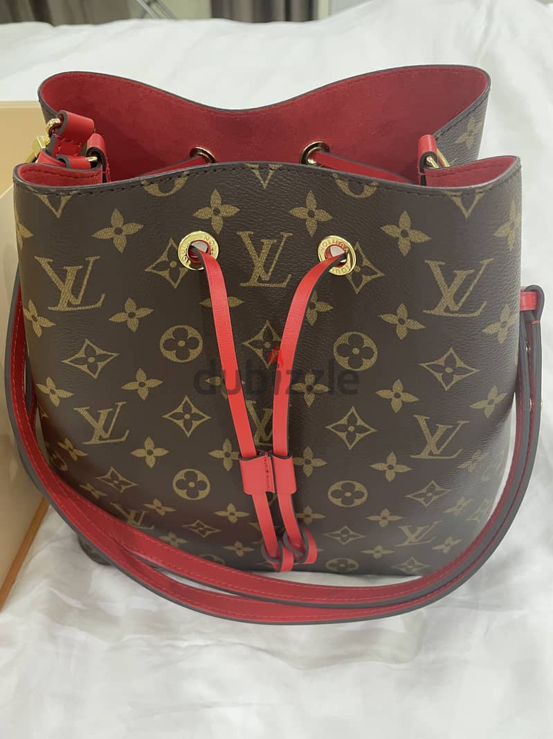 Louis Vuitton New Monogram Neonoe MM Bucket Bag 2