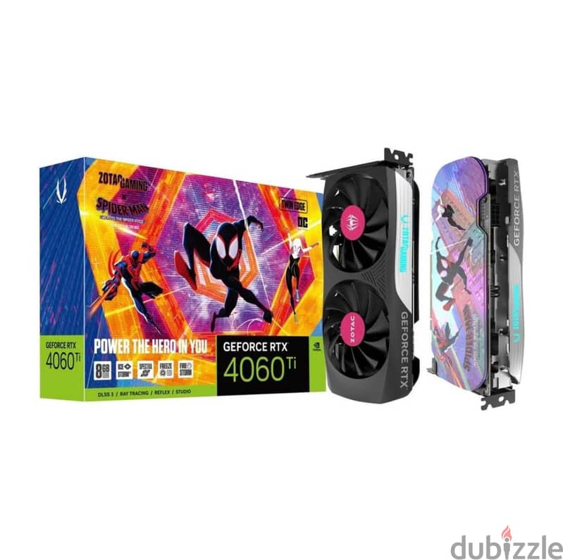 Zotac Gaming RTX 4060 ti spider verse edition 8gb Excellent condition 1