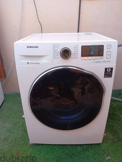 Samsung 8/6 Kg Washing Machine For Sell Call. Me ~70577993 (WhatsApp),