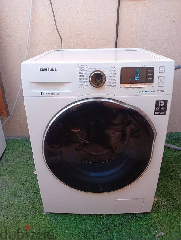 Samsung 8/6 Kg Washing Machine For Sell Call. Me ~70577993 (WhatsApp), 0