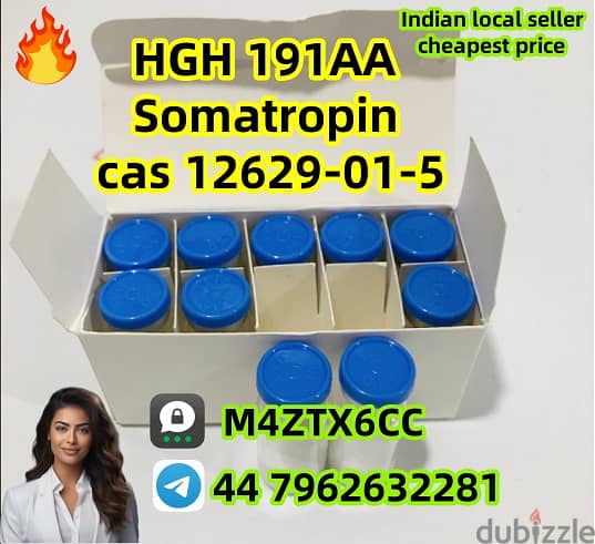 Muscle-building Cas 12629-01-5 Human Growth Hormone Somatropin high-en 1