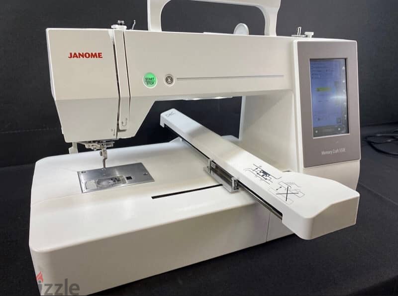 Janome Memory Craft 550E Computerized Embroidery Machine 3