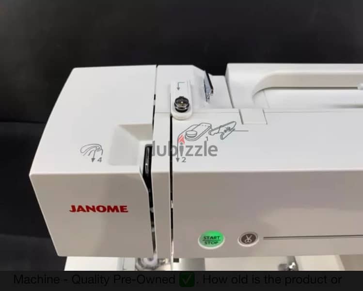 Janome Memory Craft 550E Computerized Embroidery Machine 4