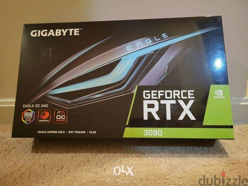 NEW Stock GIGABYTE GeForce RTX 3090 Eagle OC 24GB Sealed 0