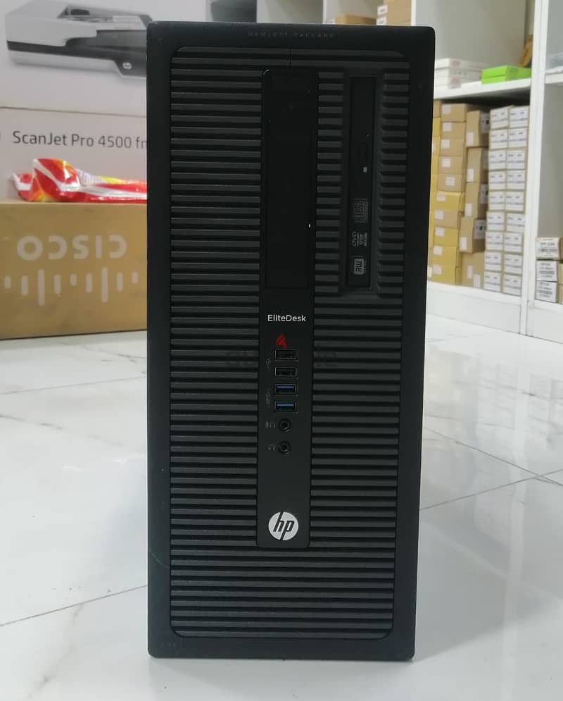 HP i5 Desktop Computer With Inbuilt Wi-Fi   Intel Core i5 Processor 1