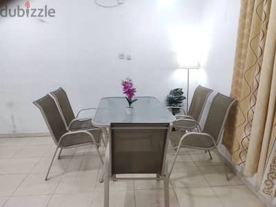 outdoor table with 5 chairs for sale