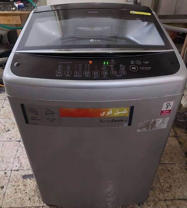 LG 16 kg Top Load Fresh condition looks new 0